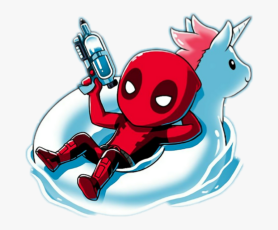 ##deadpool #pool #unicorn #cute #ftestickers - Deadpool Unicorn Transparent, Transparent Clipart