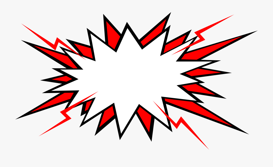 Graphic Royalty Free Comic Explosion Png Transparent - Cartoon Explosion Transparent Background, Transparent Clipart