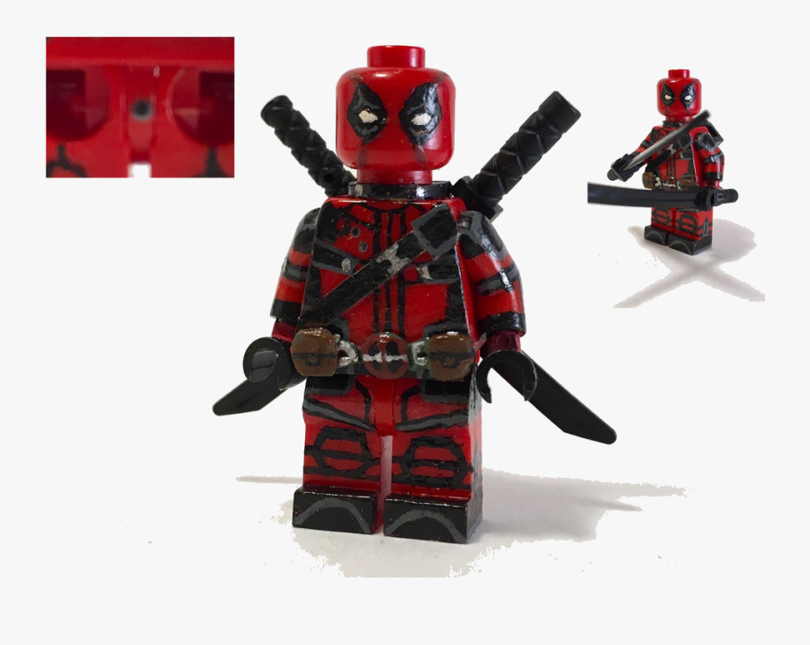 Deadpool Lego Clipart Free Cliparts Images On Transparent - Action Figure, Transparent Clipart