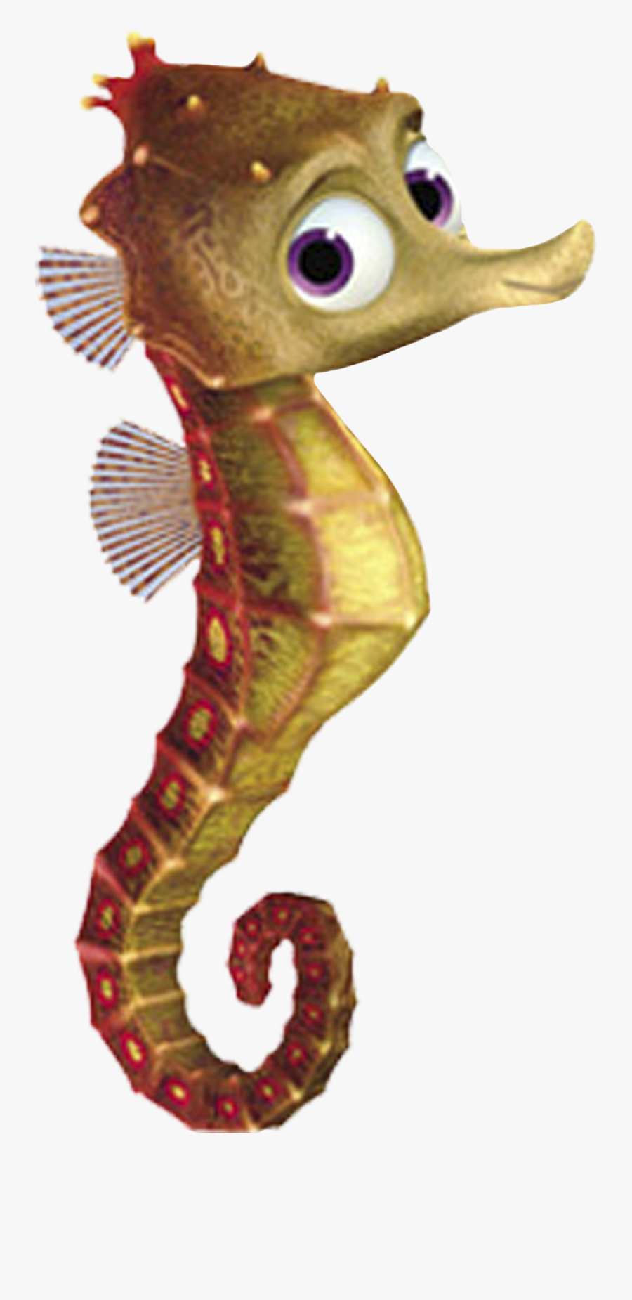 Finding Nemo Seahorse, Transparent Clipart