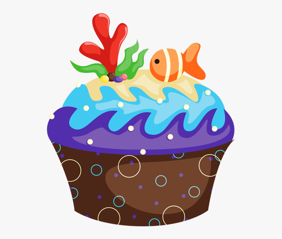 Transparent Cupcake Clipart Png - Cupcakes Desenhos, Transparent Clipart