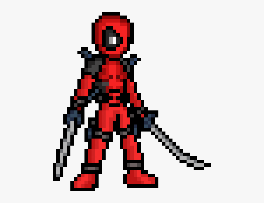 Transparent Dead Man Clipart - Deadpool Perler, Transparent Clipart