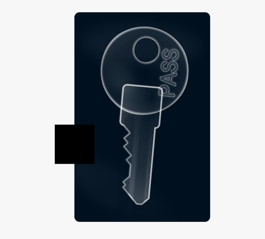X-ray Key - Cylinder, Transparent Clipart