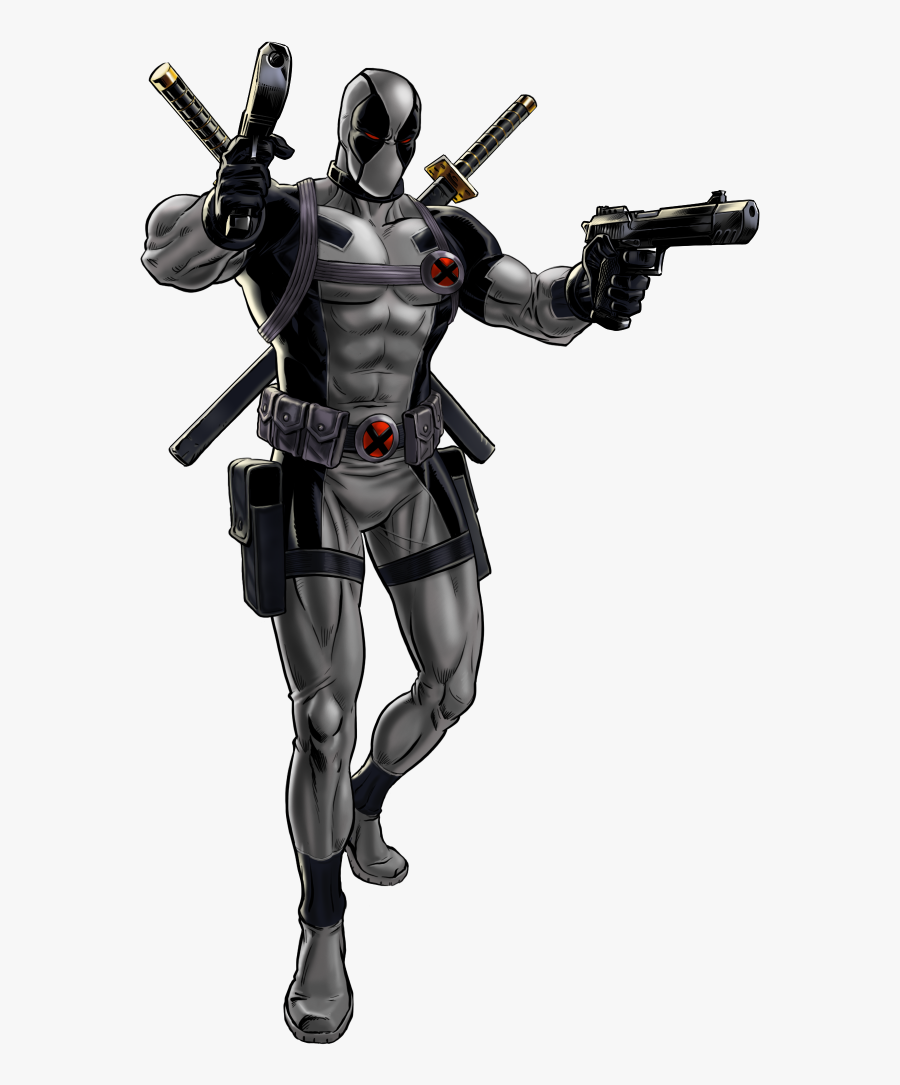 #deadpool #clip #art - Deadpool X Force Marvel, Transparent Clipart