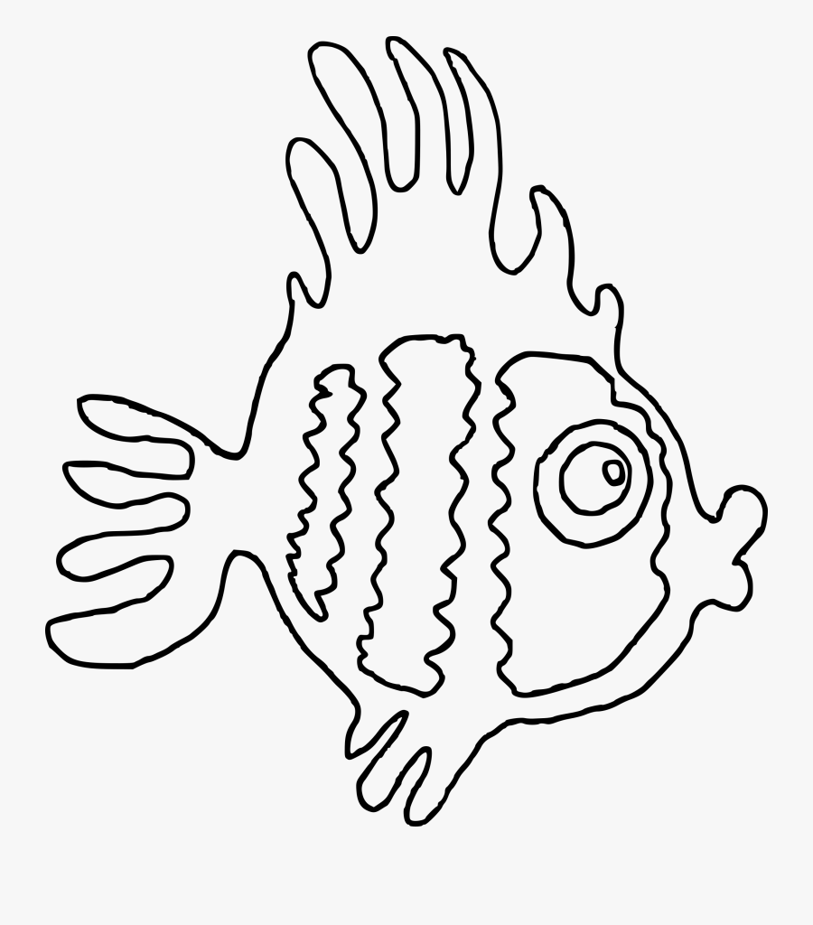 5 Svg - Coral Reef Fish, Transparent Clipart
