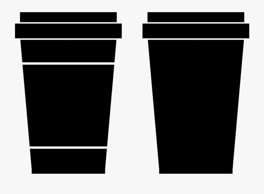 Transparent Starbucks Clipart - Starbucks Coffee Cup Silhouette, Transparent Clipart