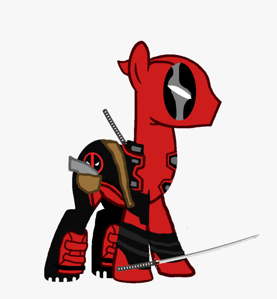 Deadpool Alphabet Clipart Set - Cartoon, Transparent Clipart