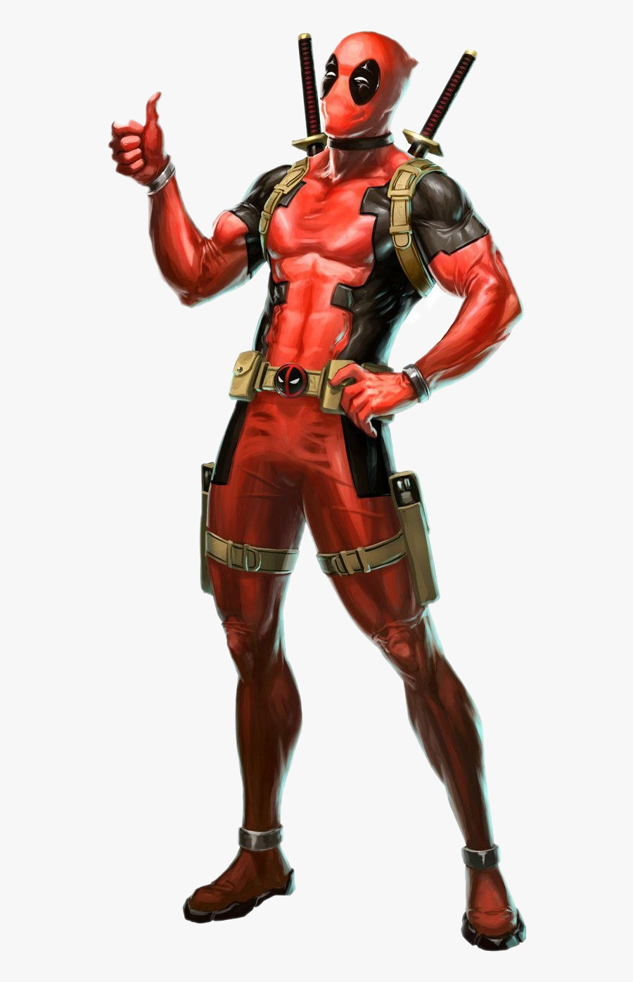 Deadpool Comic Transparent Png - Marvel Deadpool Png, Transparent Clipart