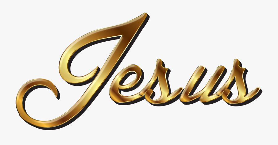 Bible Christianity Resurrection Of Jesus Christian - Jesus Gold Font, Transparent Clipart