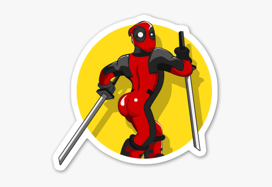 Image Stock Stickerapp Sticker - Deadpool Sticker Gif, Transparent Clipart