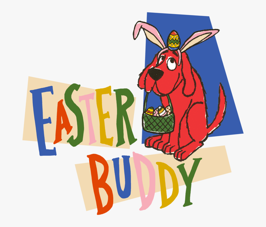 Clifford Easter-5 Nl - Cartoon, Transparent Clipart