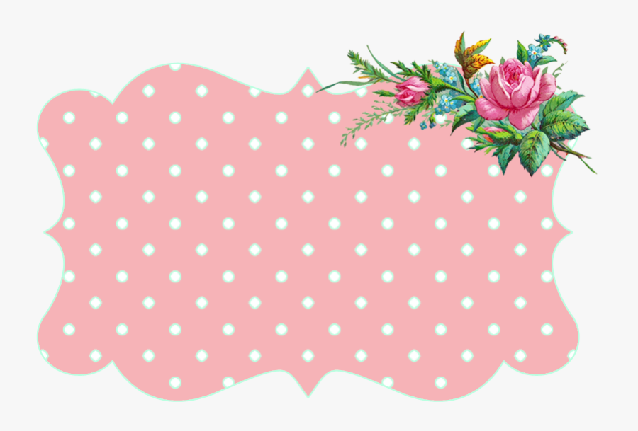 Transparent Vintage Frames Png - Vintage Flower Border Frame, Transparent Clipart