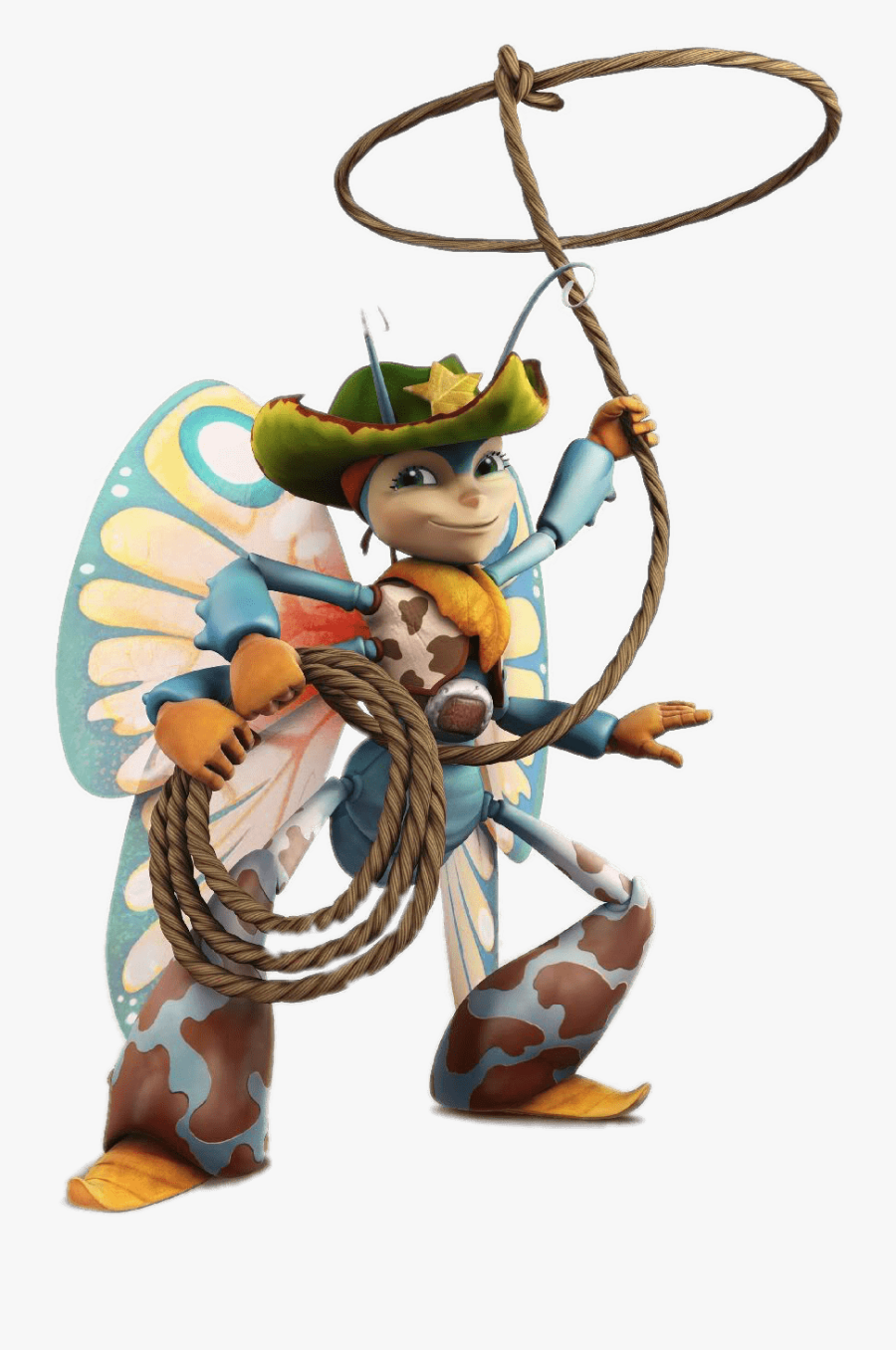 Ariela With Her Lasso - Figurine, Transparent Clipart