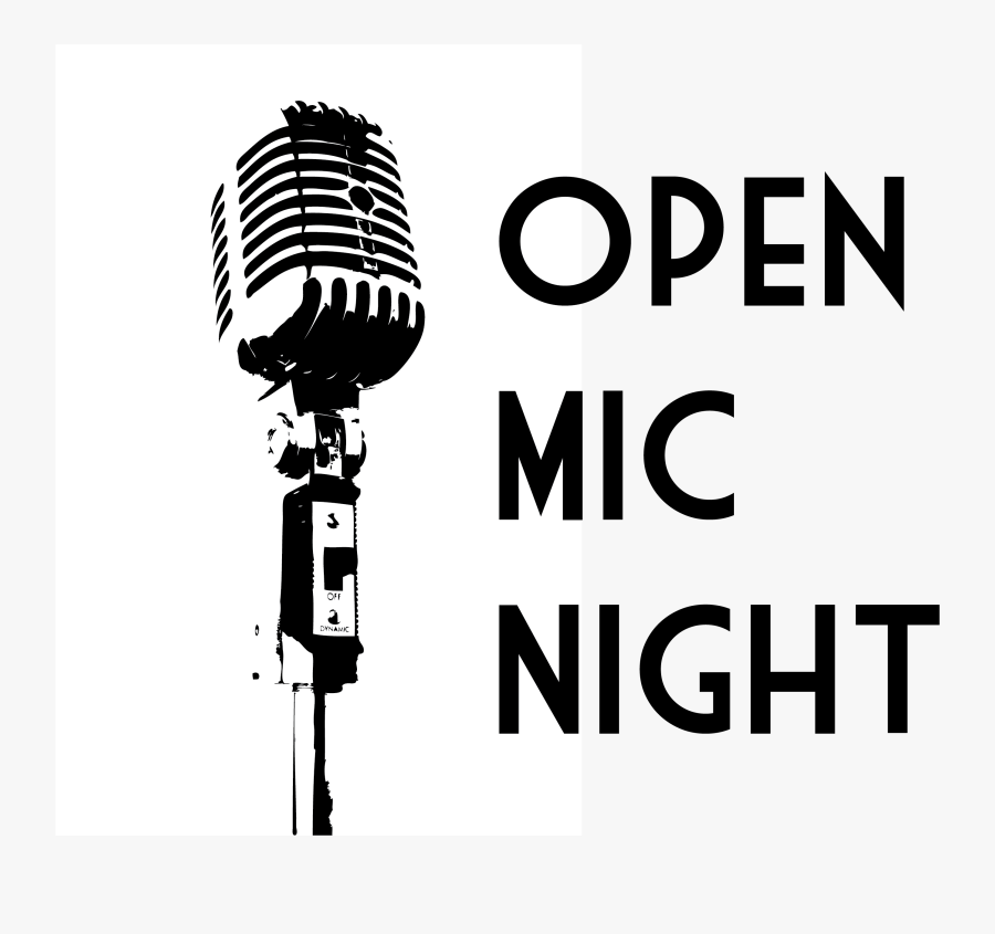 Open Mic Night Every Monday Himmel Haus - Open Mic Night Clipart, Transparent Clipart