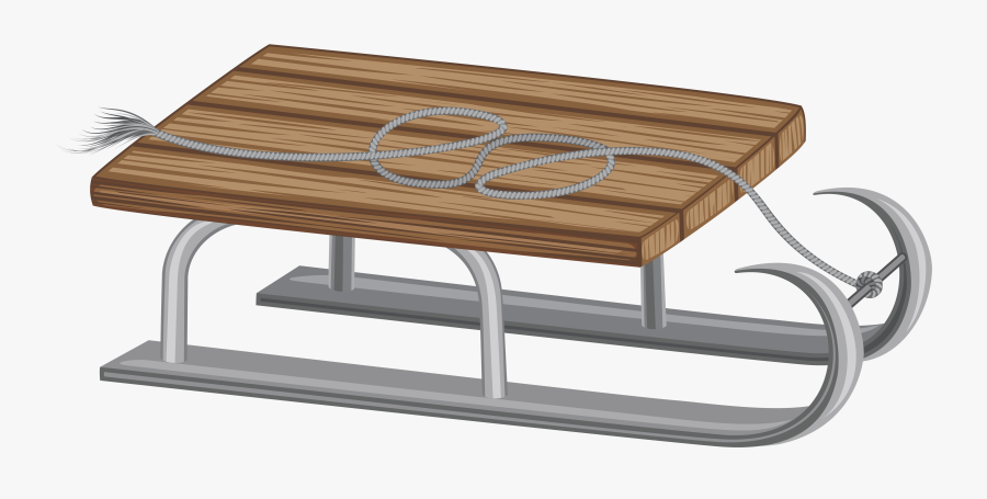 Sled Clipart, Transparent Clipart