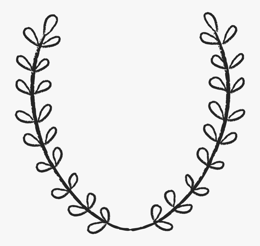 Transparent Laurel Clipart - Wreath Clip Art Border, Transparent Clipart