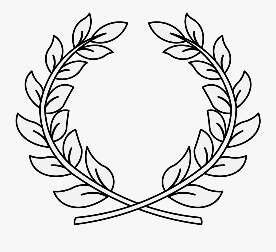 Brown Wreath Drawing Png, Transparent Clipart