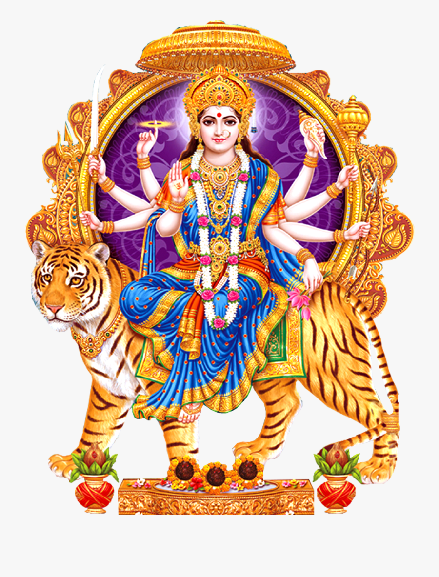 Here Is The Latest Goddess Durga Matha Png Images For - Maa Durga Hd Png, Transparent Clipart
