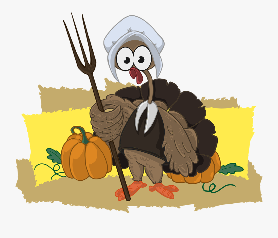 I Was Told To - Funny Turkey Clip Art Free, Transparent Clipart