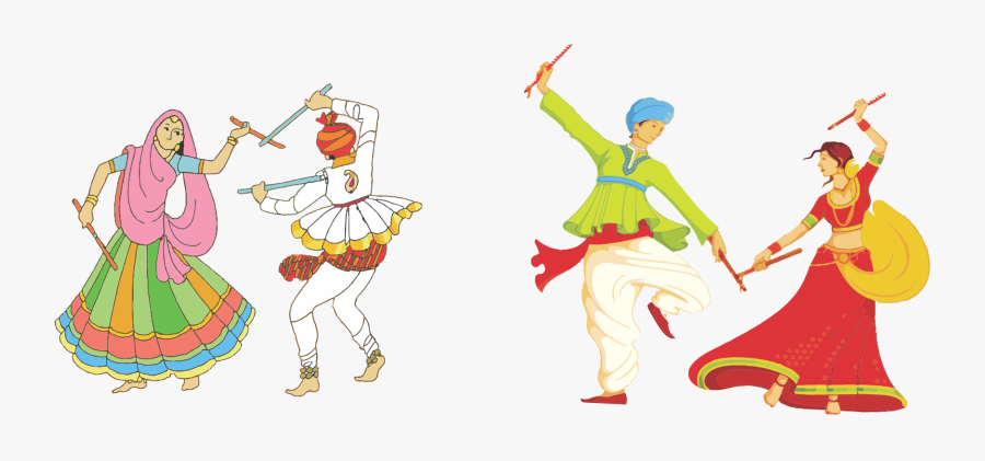 Navratri Clipart Vector, Transparent Clipart