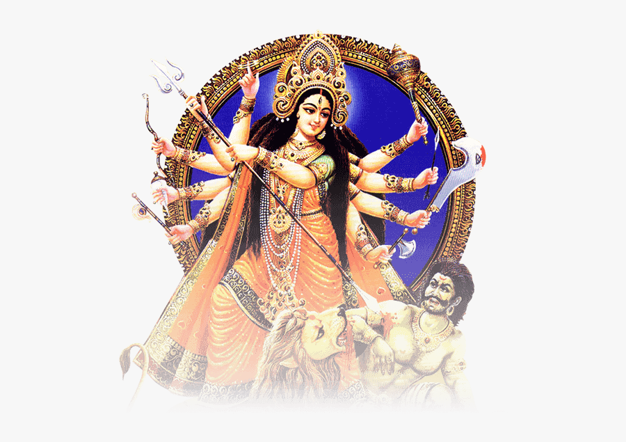 Durga Maa Clipart Png , Png Download - Maa Durga Image Full Hd, Transparent Clipart