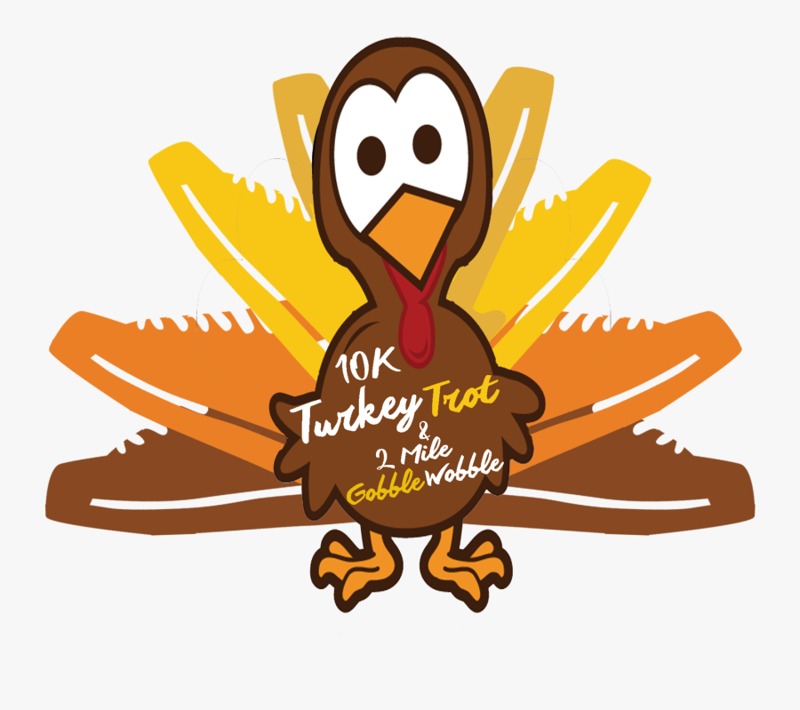 Tourism 10k Turkey Trot / 2 Mile Gobble Wobble On Nov - Illustration, Transparent Clipart