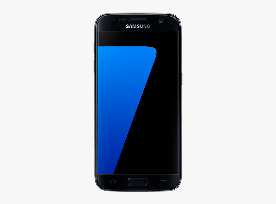 Phone Clipart Samsung - Galaxy S7 Black 32gb, Transparent Clipart