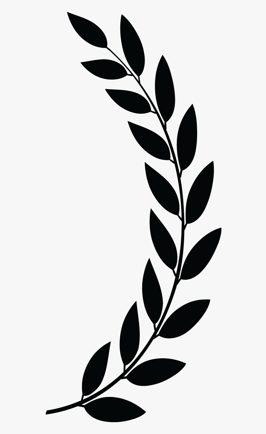 Laurel Clipart Twig - Atlanta Jewish Film Festival Laurel, Transparent Clipart