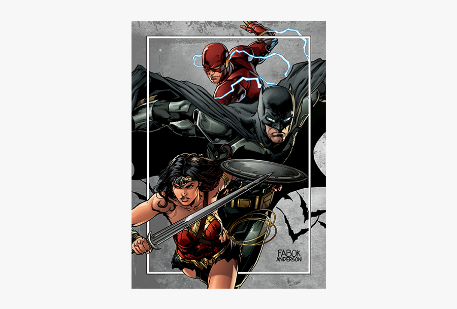 Clip Art The Justice League Cyborg - Jason Fabok Art 2018, Transparent Clipart