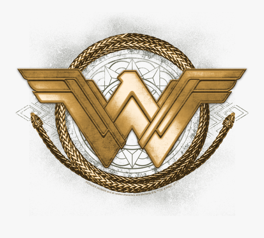 Wonder Woman Lasso Logo Men"s Tank - Wonder Woman Symbol With Lasso, Transparent Clipart