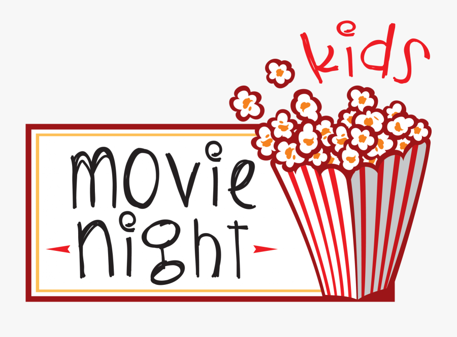 Kids Movie Night, Transparent Clipart