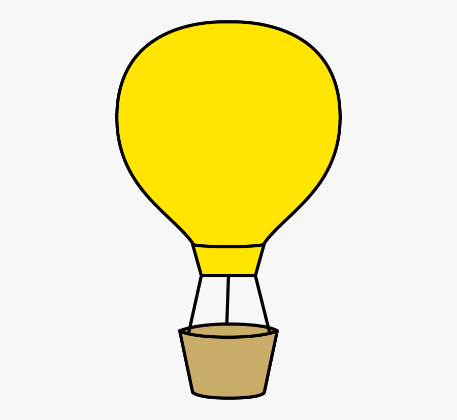 Cute Hot Air Balloon Clipart, Transparent Clipart