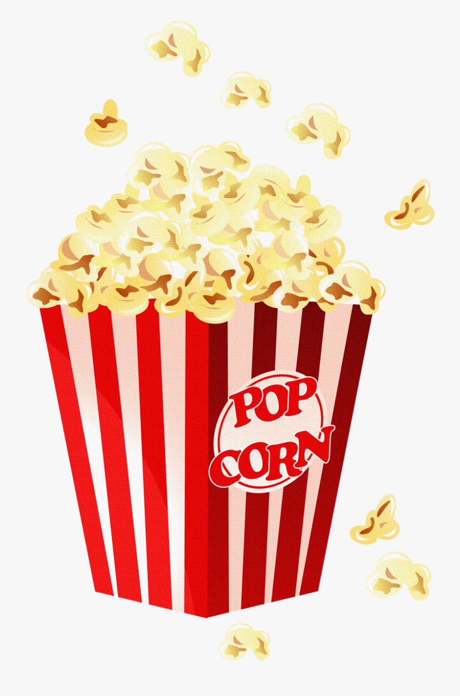 Movie Clipart Clipart Hd - Popcorn Png, Transparent Clipart
