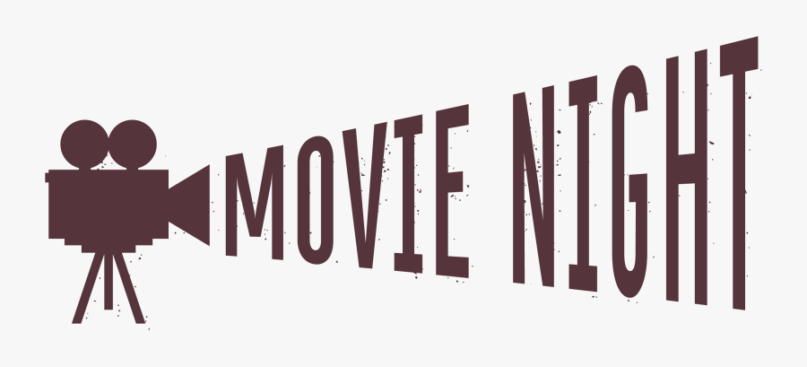 Movie Night Clip Art, Transparent Clipart