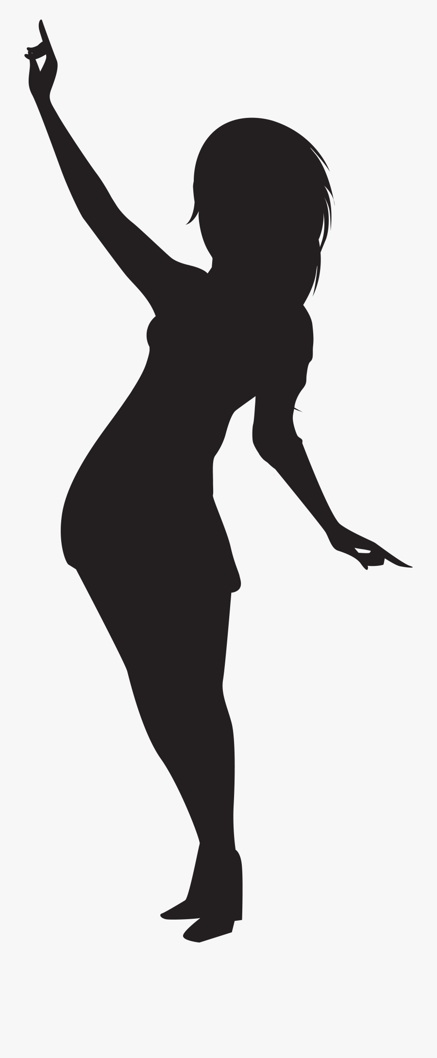 Dancing Girl Silhouette Png Clip Artu200b Gallery Yopriceville - Dancing Girl Silhouette Png, Transparent Clipart