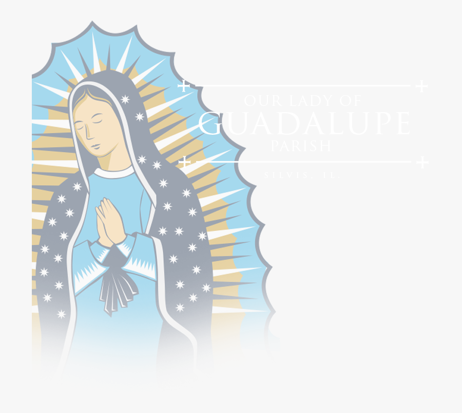 Our Lady Of Guadalupe Parish - Our Lady Of Guadalupe Logo, Transparent Clipart