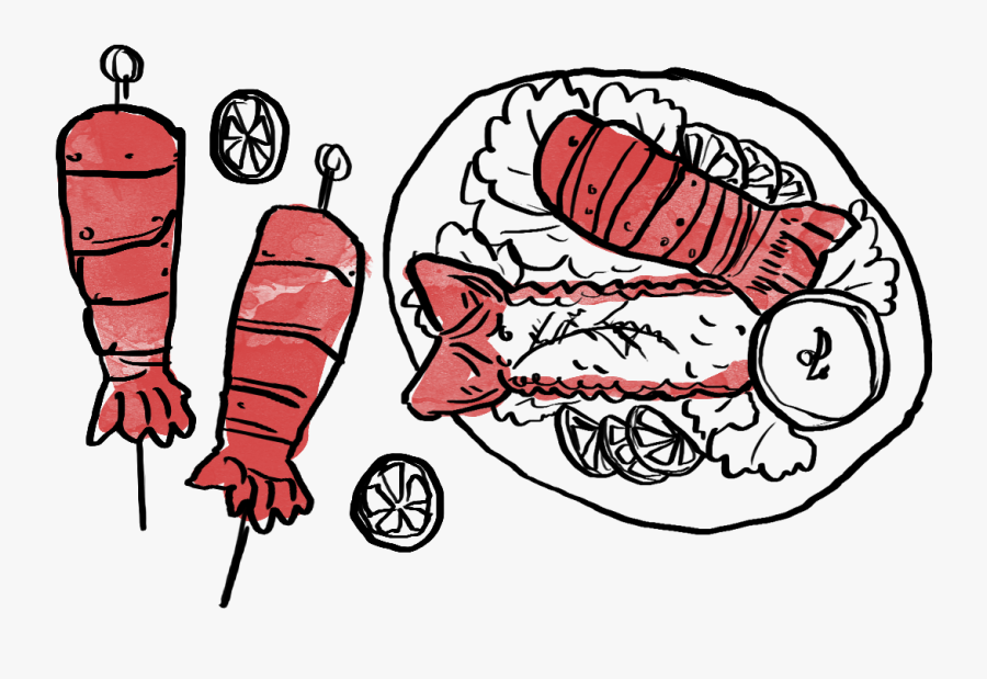 Crawfish Free Crayfish Huge Freebie Download For Powerpoint - Lobster Tail Cartoon Transparent, Transparent Clipart