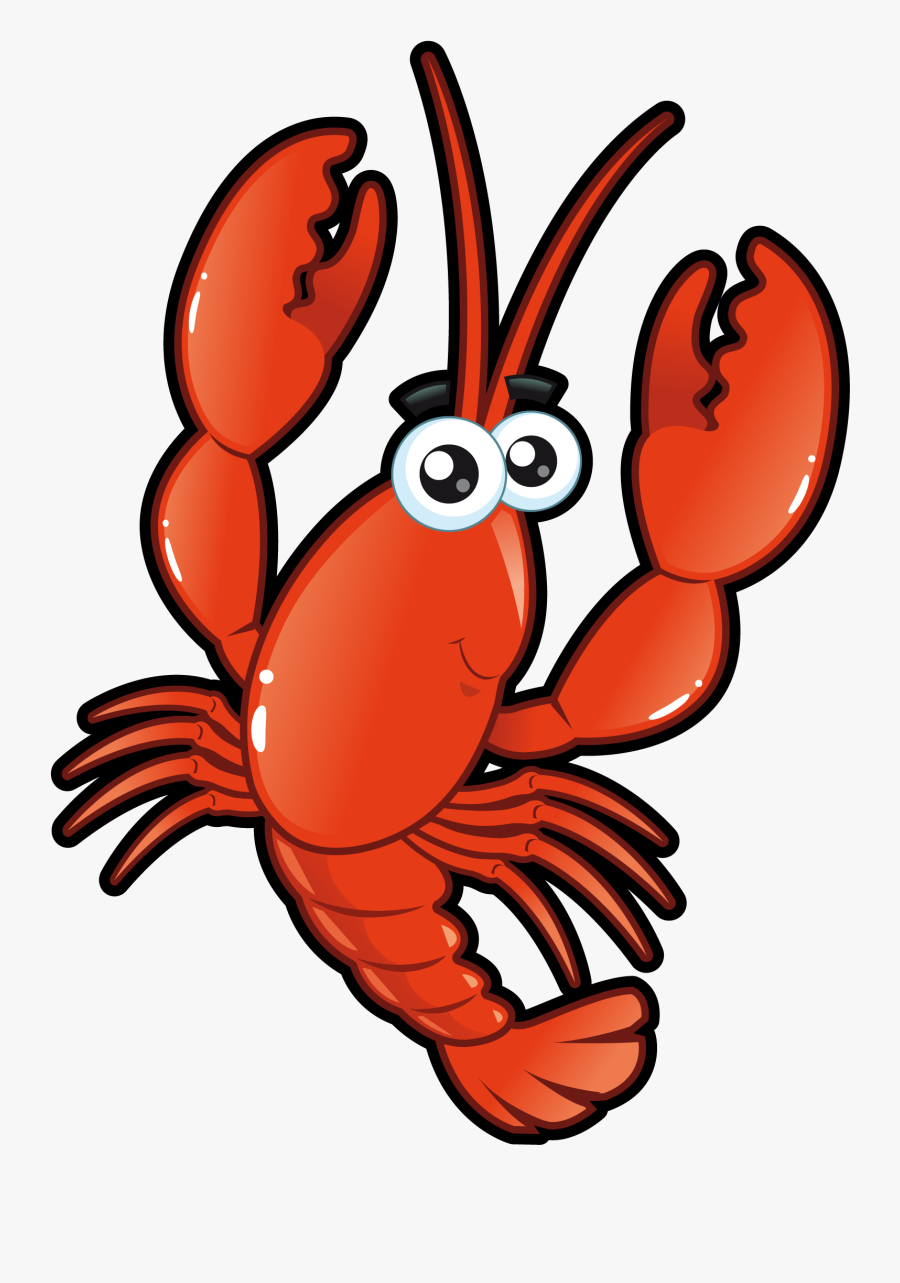 Roll Homarus Cartoon Vector Lobster Drawing Clipart - Cartoon Lobster Drawing, Transparent Clipart