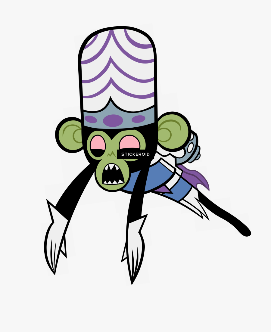 Powerpuff Girls Cartoon Characters Clipart , Png Download - Powerpuff Girls Mojo Jojo Png, Transparent Clipart
