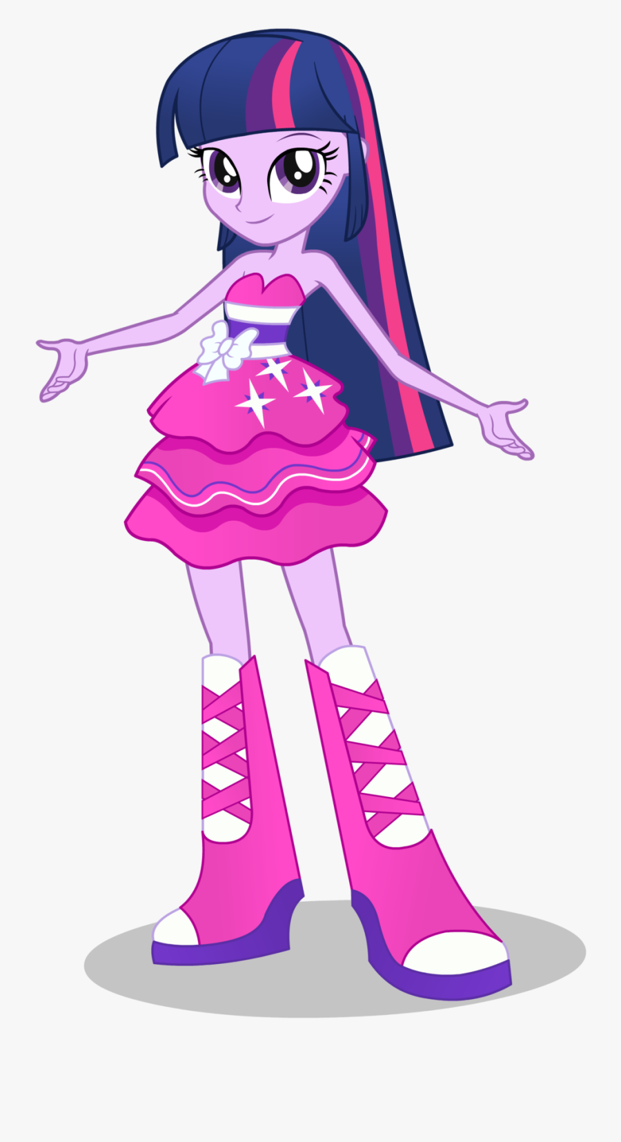 Eqwestra Girls Clipart - Dress Twilight Sparkle Equestria Girls, Transparent Clipart