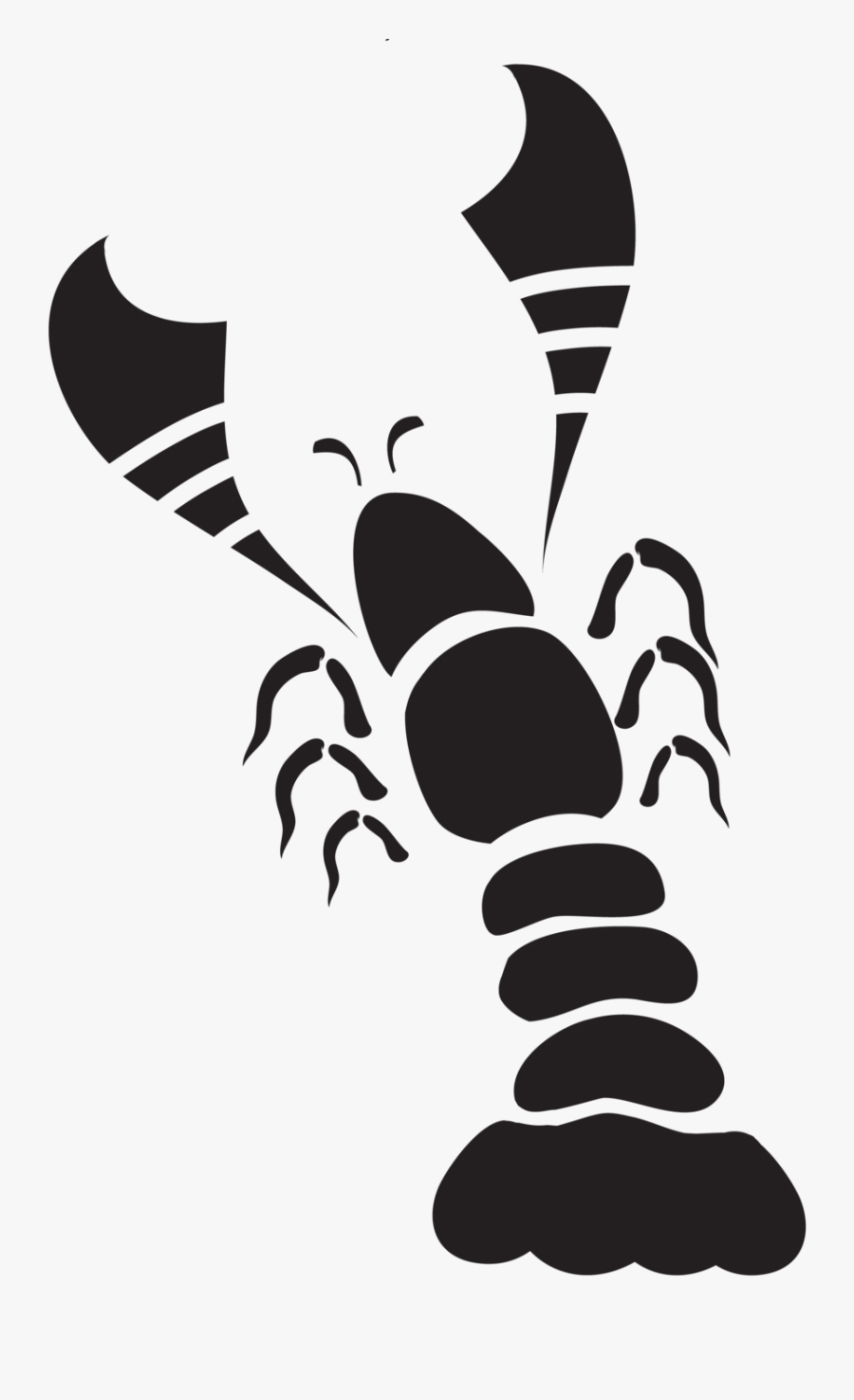 Lobster Vector - Lobster Tribal, Transparent Clipart