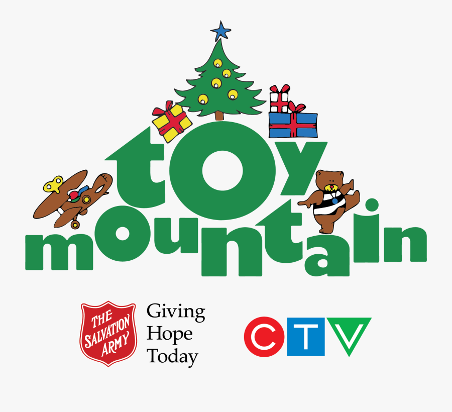 Salvation Army Toy Mountain, Transparent Clipart
