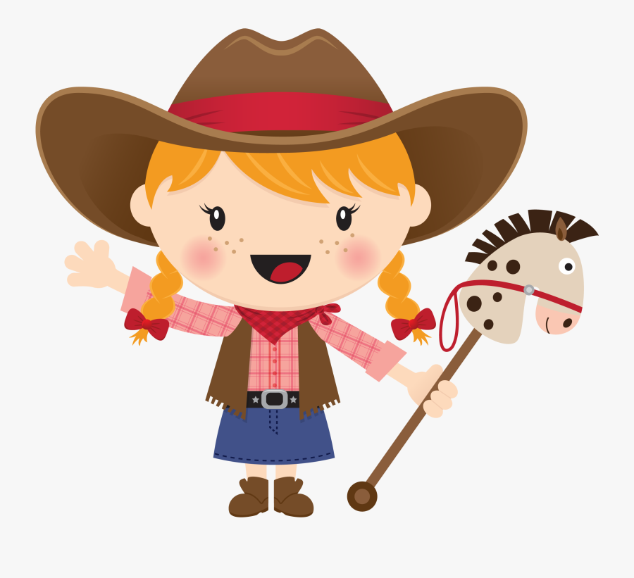 Cowgirl Clipart Western Party - Cowgirl Fazendinha Png, Transparent Clipart