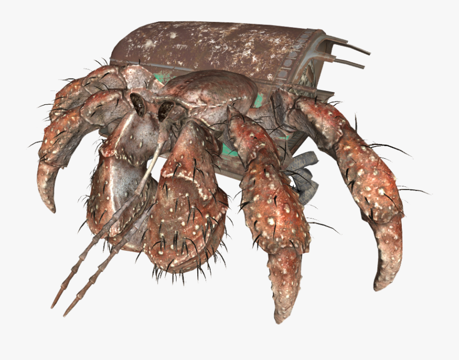 Hermit Crab Lobster Clipart - Fallout 4 Glowing Hermit Crab, Transparent Clipart