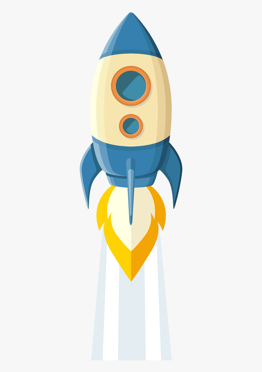 Rocket - Cartoon, Transparent Clipart