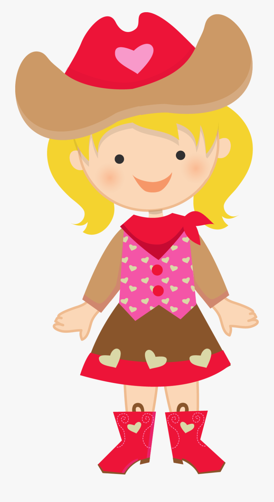 Vaquera Animada, Transparent Clipart