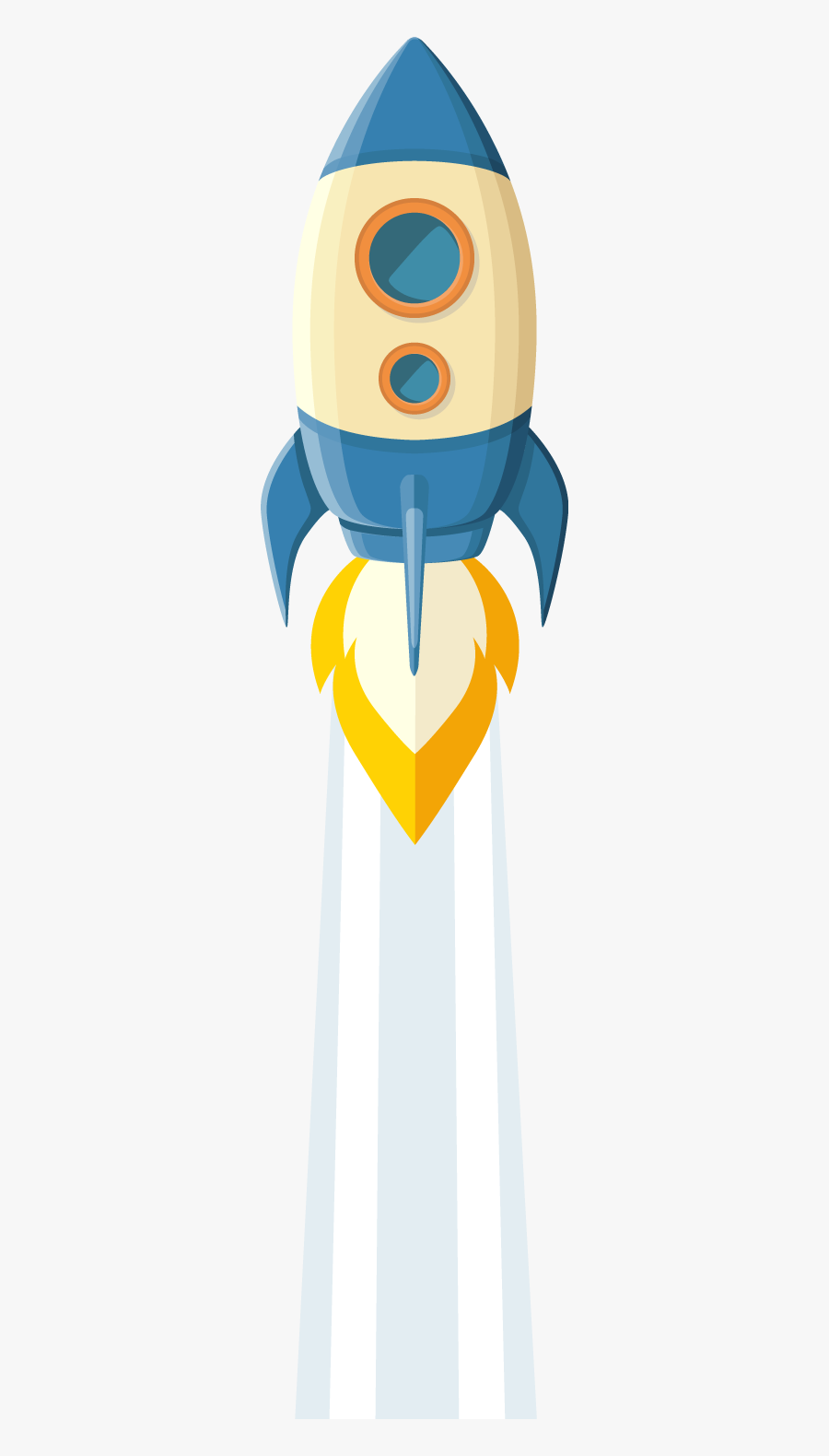 Rocket - Illustration, Transparent Clipart