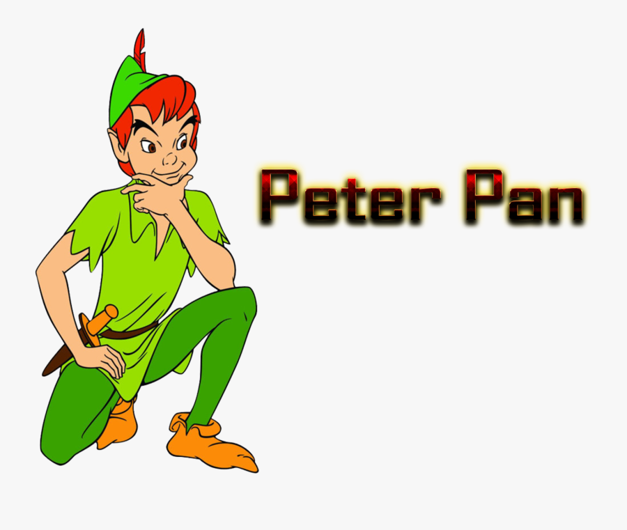 Peter Pan Silhouette Png - Peter Pan Cartoon Clipart, Transparent Clipart