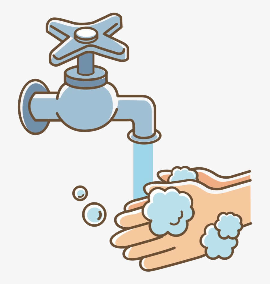 Washing Hands Wash Your Clip Art Transparent Png - Clip Art Wash Hands, Transparent Clipart