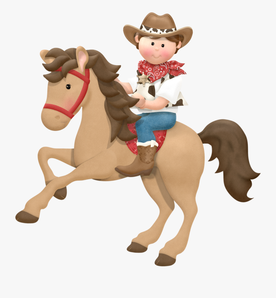 Pin By Pinning Addict On Cowboy Cowgirl Cowboys - Cowgirl And Horse Clip Art, Transparent Clipart